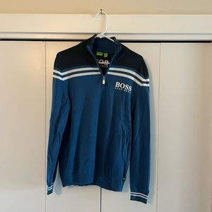 Hugo Boss green label tour issue zip sweater M/S